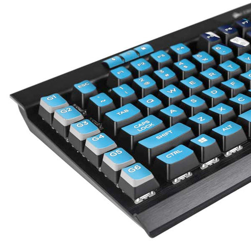 Villanova University V Wildcats K95 RGB PLATINUM Mechanical Gaming Keyboard Skin