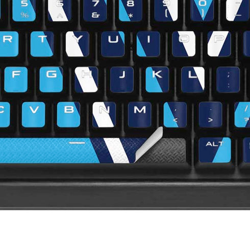 Villanova University V Wildcats K95 RGB PLATINUM Mechanical Gaming Keyboard Skin