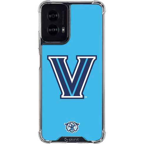 Villanova University V Wildcats Moto G Power 5G (2024) Clear Case