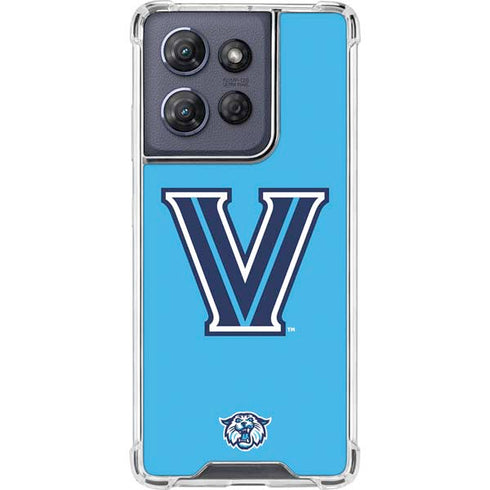 Villanova University V Wildcats Moto G Power 5G (2025) Clear Case