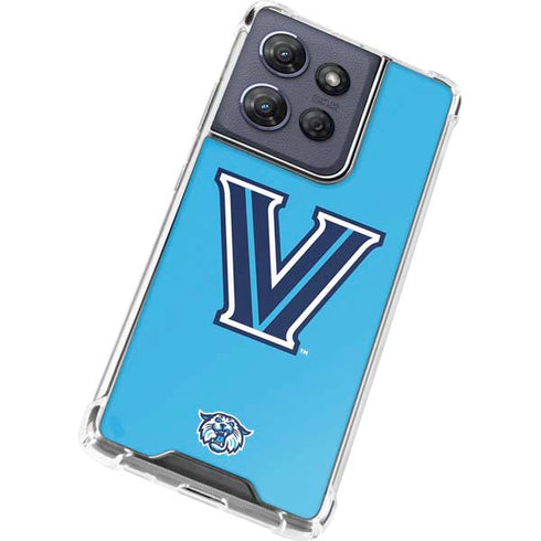 Villanova University V Wildcats Moto G Power 5G (2025) Clear Case