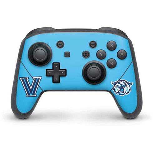 Villanova University V Wildcats Nintendo Switch Pro Controller Skin