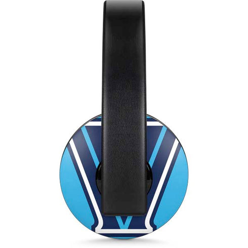 Villanova University V Wildcats PlayStation 4 Gold Wireless Headset Skin