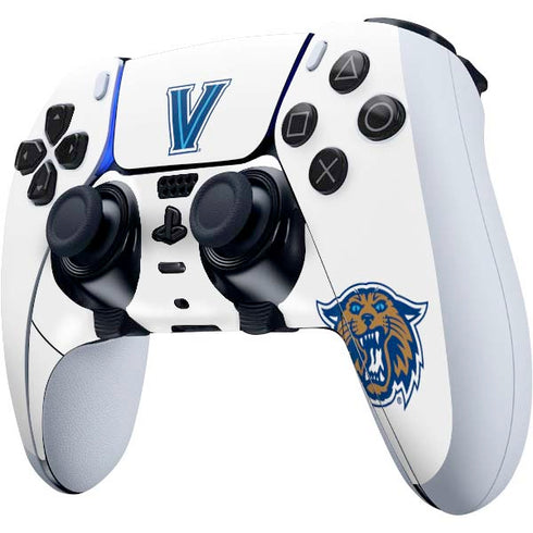 Villanova University V Wildcats PS5 DualSense Edge Pro Controller Skin