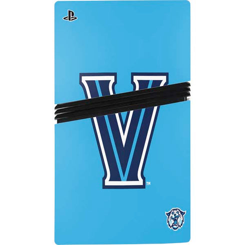 Villanova University V Wildcats PS5 Pro Disk Bundle Skin
