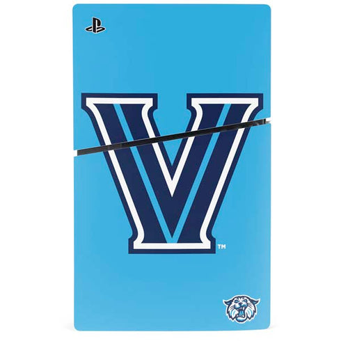Villanova University V Wildcats PS5 Slim Digital Edition Console Skin