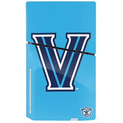 Villanova University V Wildcats PS5 Slim Disk Console Skin