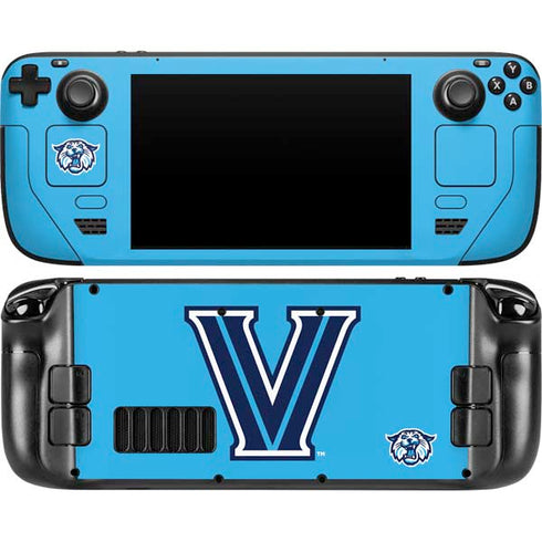 Villanova University V Wildcats Steam Deck Handheld Gaming Computer Skin