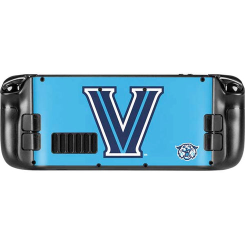 Villanova University V Wildcats Steam Deck Handheld Gaming Computer Skin