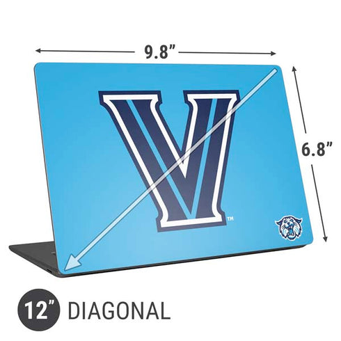 Villanova University V Wildcats Universal Laptop 12in (9.8 x 6.8in) Skin