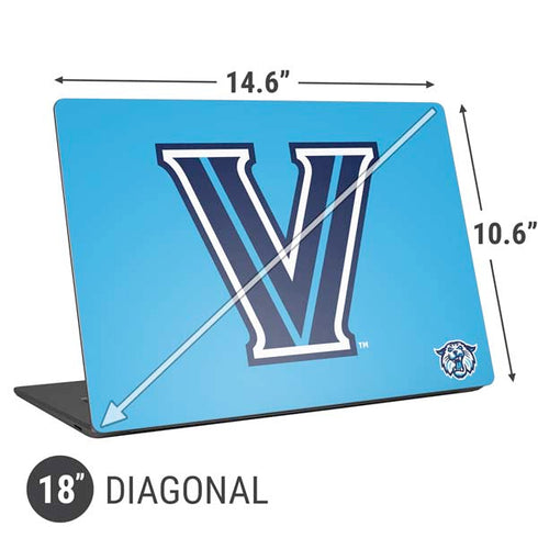 Villanova University V Wildcats Universal Laptop 18in (14.6 x 10.6in) Skin
