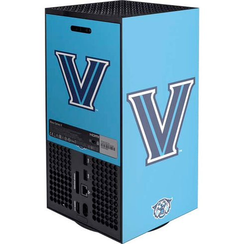 Villanova University V Wildcats XBox Series X Digital Edition Console Skin