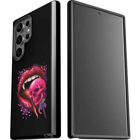 Vampire Skull Lollypop by Sarah Richter Galaxy S23 Ultra Pro Case