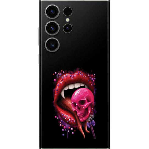 Vampire Skull Lollypop by Sarah Richter Galaxy Skins