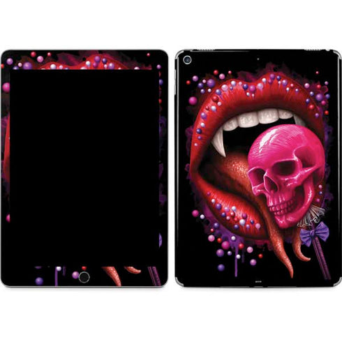 Vampire Skull Lollypop by Sarah Richter iPad Skins
