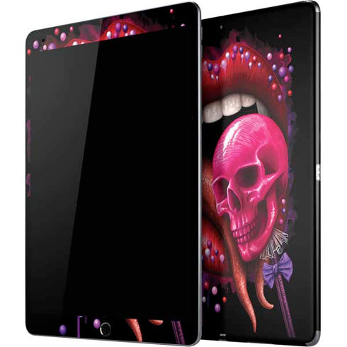 Vampire Skull Lollypop by Sarah Richter iPad Skins