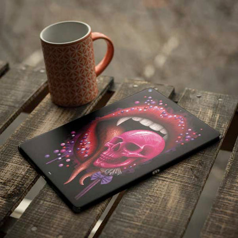 Vampire Skull Lollypop by Sarah Richter iPad Skins