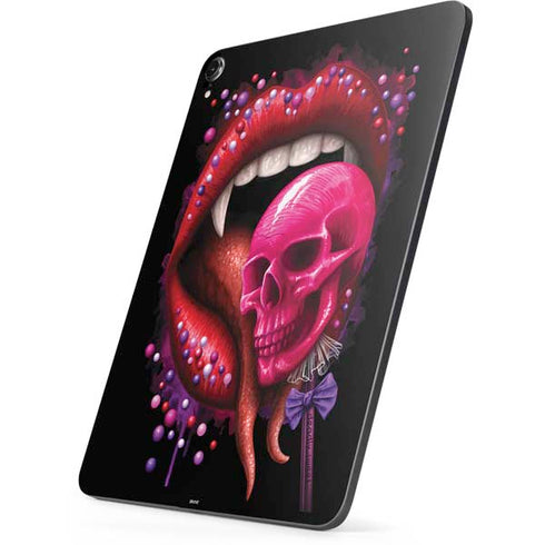 Vampire Skull Lollypop by Sarah Richter Apple iPad Pro Skin