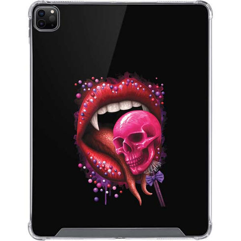 Vampire Skull Lollypop by Sarah Richter iPad Cases