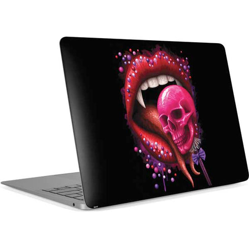 Vampire Skull Lollypop by Sarah Richter Apple MacBook Air Skin