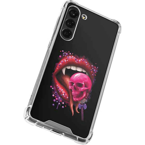 Vampire Skull Lollypop by Sarah Richter Galaxy S24 FE Clear Case