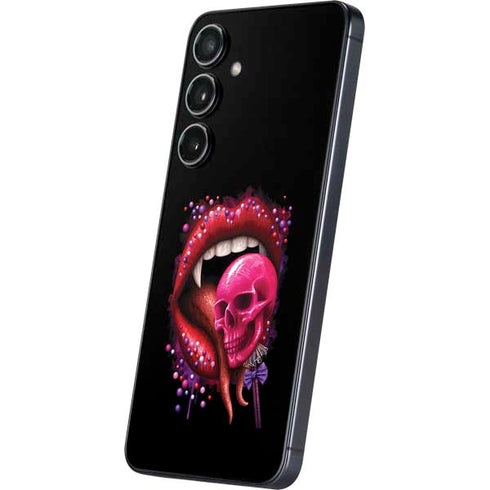 Vampire Skull Lollypop by Sarah Richter Galaxy S24 Skin