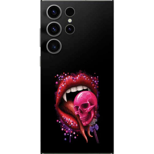 Vampire Skull Lollypop by Sarah Richter Galaxy S24 Ultra Skin