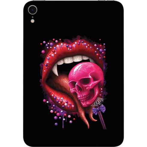 Vampire Skull Lollypop by Sarah Richter Apple iPad Mini Skin