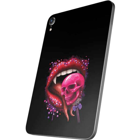 Vampire Skull Lollypop by Sarah Richter Apple iPad Mini Skin