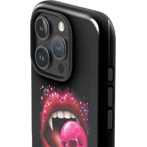 Vampire Skull Lollypop by Sarah Richter iPhone 16 Pro Max Impact Case