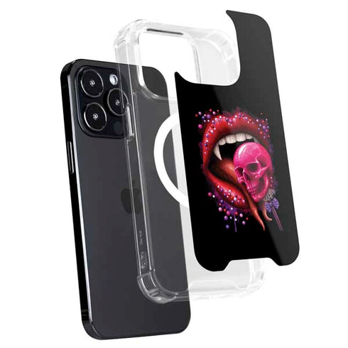 Vampire Skull Lollypop by Sarah Richter iPhone 16 Pro Max MagSafe Case