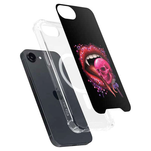 Vampire Skull Lollypop by Sarah Richter iPhone 16e MagSafe Case