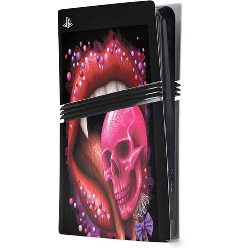 Vampire Skull Lollypop by Sarah Richter PlayStation PS5 Skins