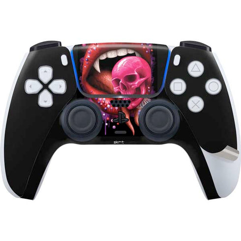 Vampire Skull Lollypop by Sarah Richter PS5 Pro Disk Bundle Skin