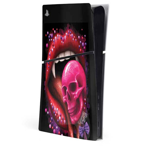 Vampire Skull Lollypop by Sarah Richter PlayStation PS5 Skins