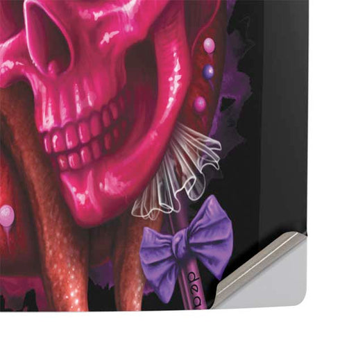 Vampire Skull Lollypop by Sarah Richter PS5 Slim Digital Edition Console Skin