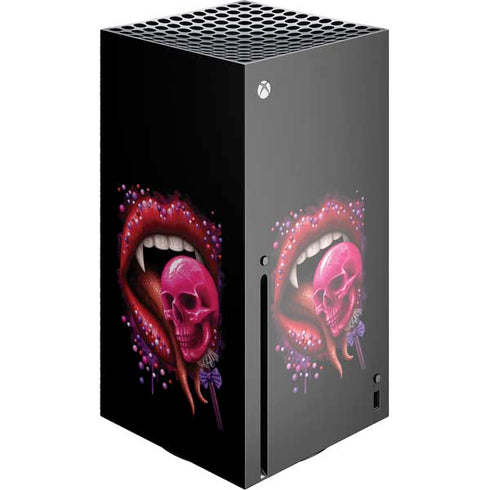 Vampire Skull Lollypop by Sarah Richter Xbox Series X Skins