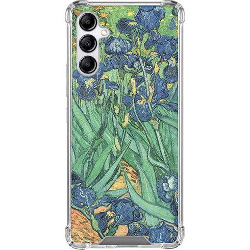 Van Gogh - Irises by Van Gogh Gabb Phone 4 Clear Case