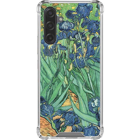 Van Gogh - Irises by Van Gogh Galaxy A17 Clear Case