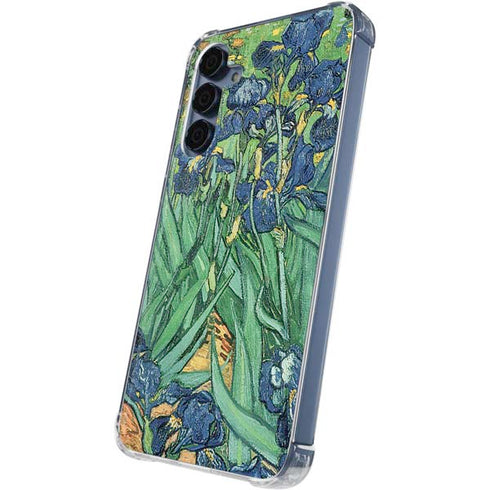 Van Gogh - Irises by Van Gogh Galaxy A35 5G Clear Case