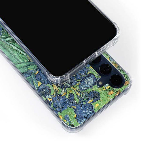 Van Gogh - Irises by Van Gogh Galaxy A35 5G Clear Case