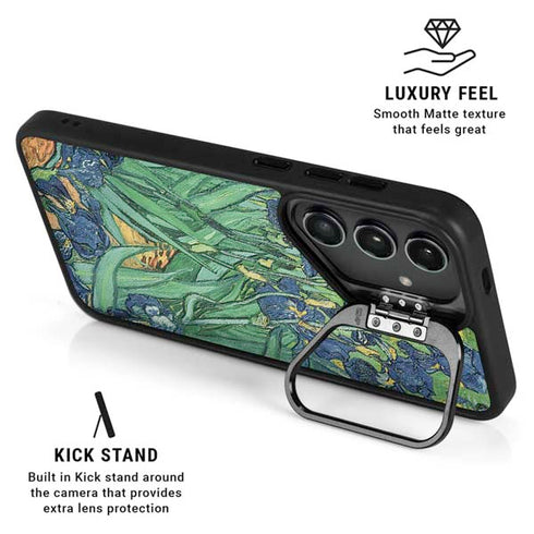 Van Gogh - Irises by Van Gogh Galaxy S25 Kickstand Case