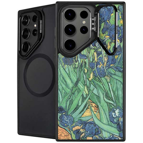 Van Gogh - Irises by Van Gogh Galaxy S24 Ultra Kickstand Case