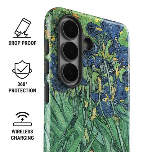 Van Gogh - Irises by Van Gogh Galaxy S26 Impact Case