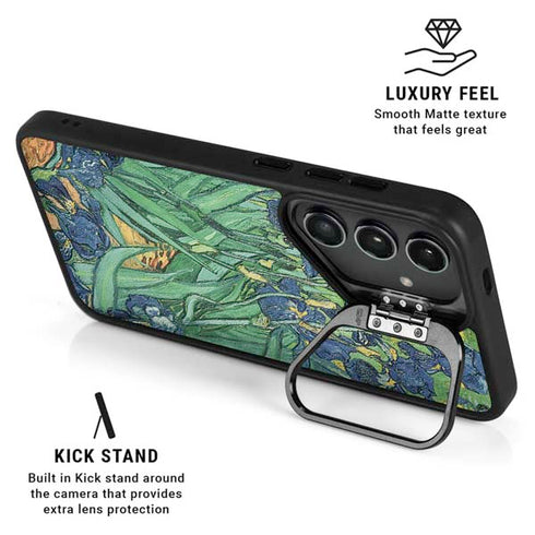 Van Gogh - Irises by Van Gogh Galaxy S26 Kickstand Case