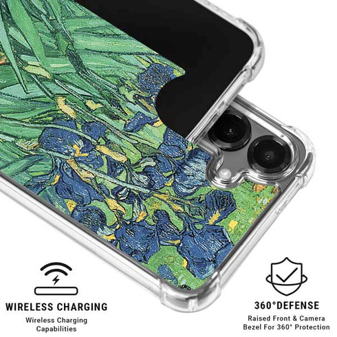 Van Gogh - Irises by Van Gogh Galaxy S26 Plus Clear Case