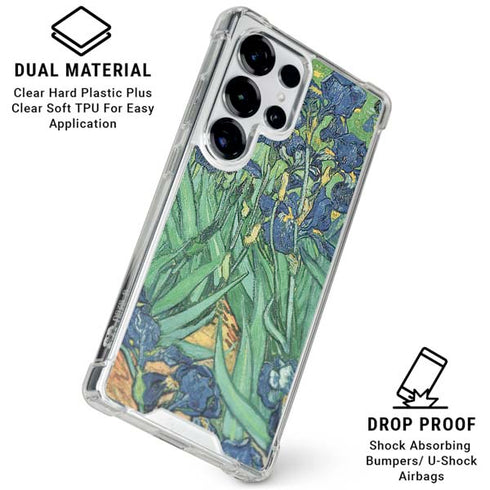 Van Gogh - Irises by Van Gogh Galaxy S26 Ultra Clear Case