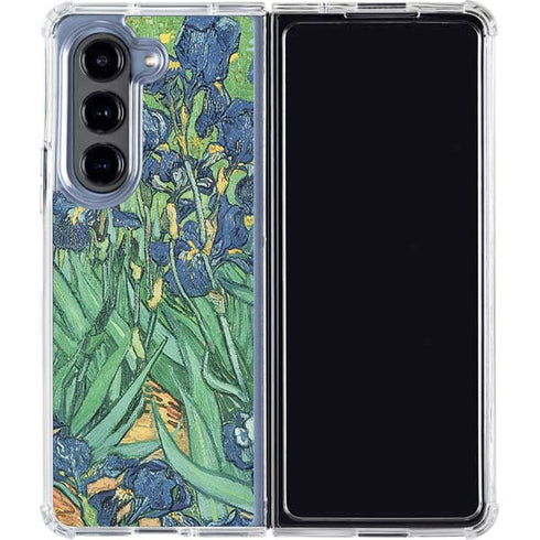 van Gogh - Irises by Van Gogh Galaxy Z Fold5 5G Clear Case