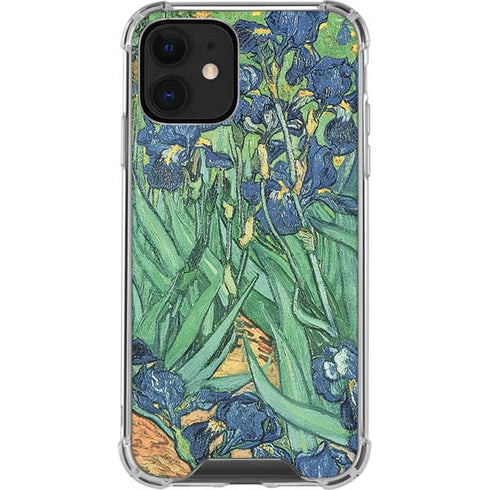 Vincent Van Gogh Irises iPhone 12 Clear Case