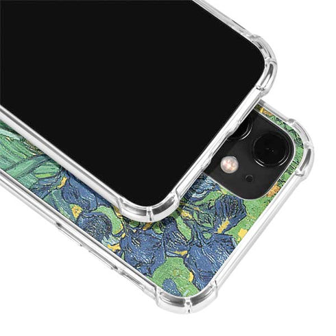 Vincent Van Gogh Irises iPhone 12 Clear Case